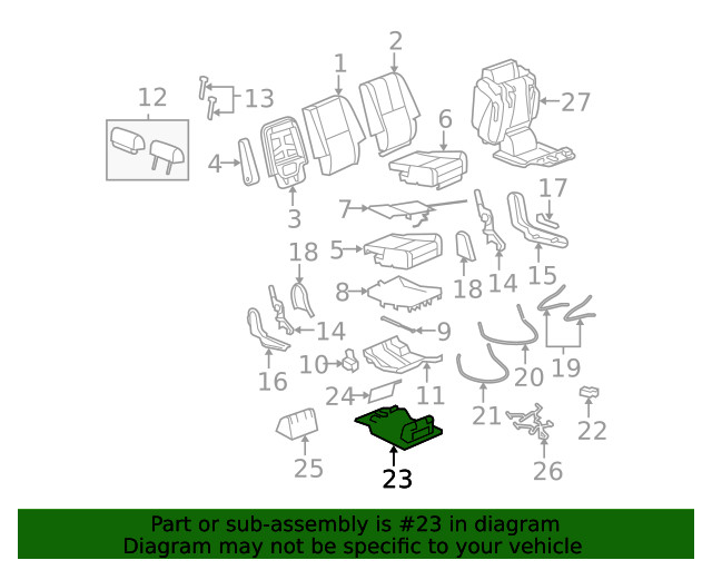 Genuine GM Mount Bracket 22741881