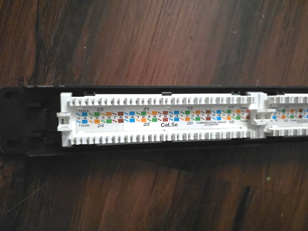 Tripp Lite 24 Port Cat5e Patch Panel