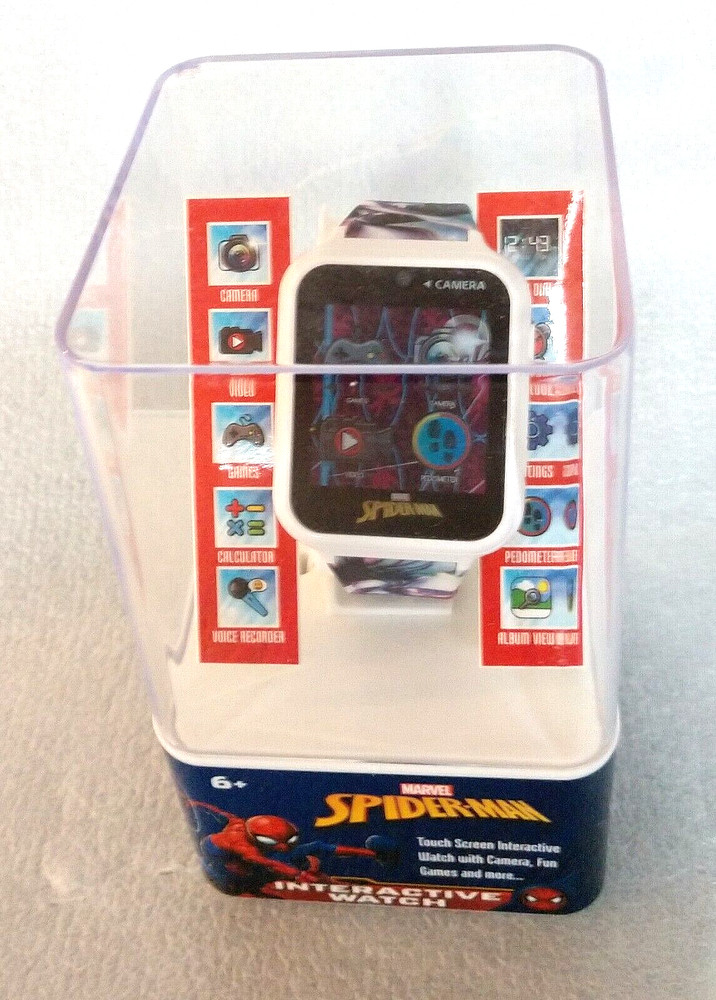 Marvel Comics Spider-Man Gwen Video Interactive Digital Camera Watch USB New