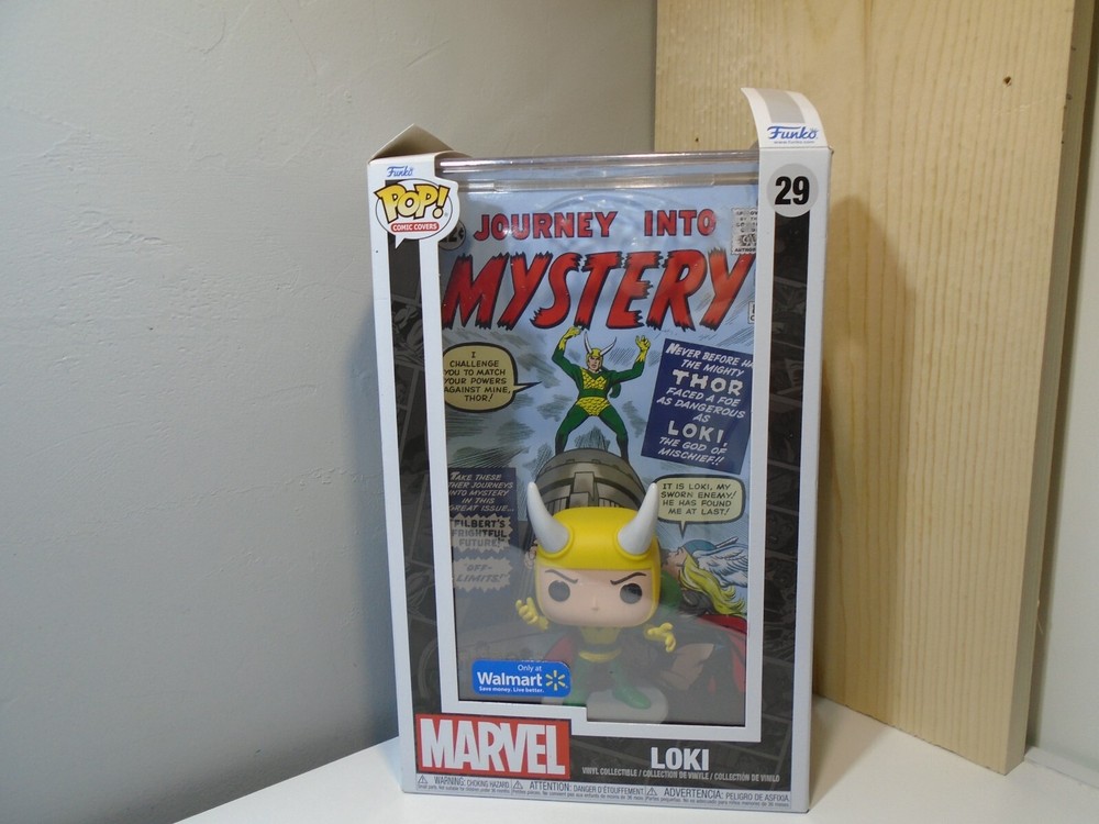 FUNKO POP! DC COMIC COVERS  LOKI FIGURE NIB  (MLL44)