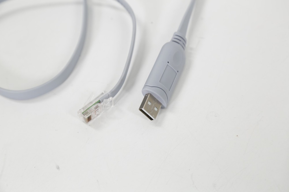 USB to RJ45 Console Cable Cisco Ubiquity Aruba HP Routers/Switches Win Mac Linux
