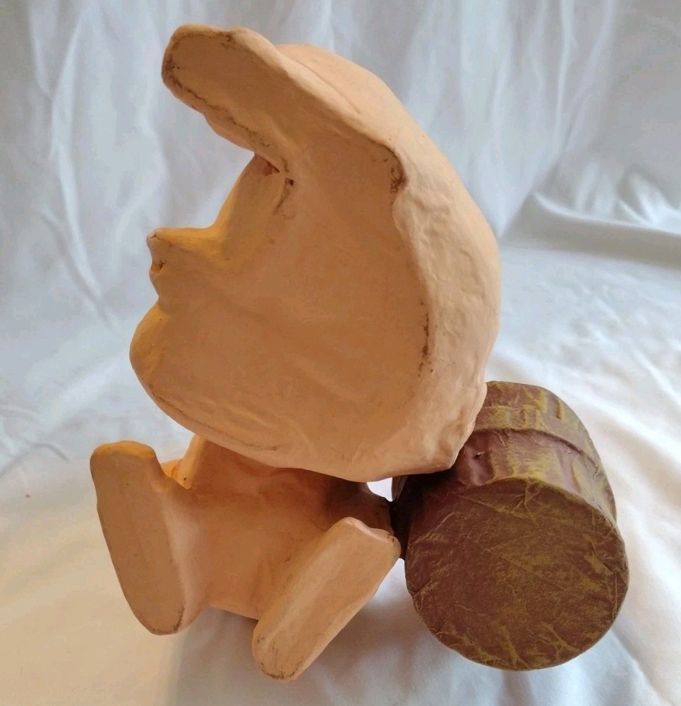 Paper Mache Hugging Pigs Planter