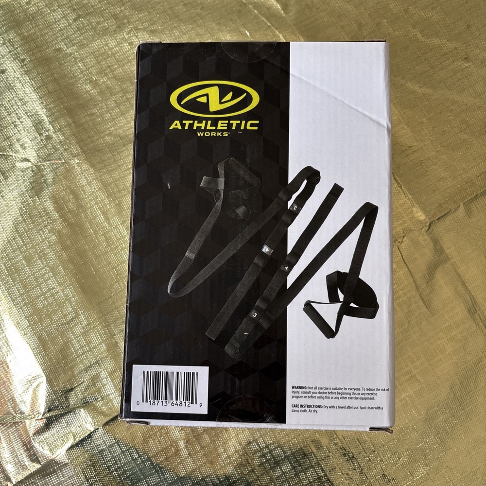 Athletic Works Suspension Trainer Brand New Exercise Resistance Training