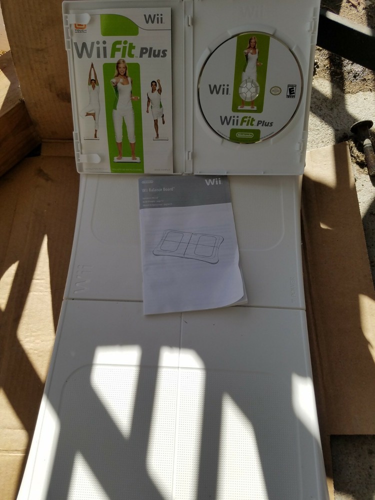 Tested working wii fit board and game bundle. Without box