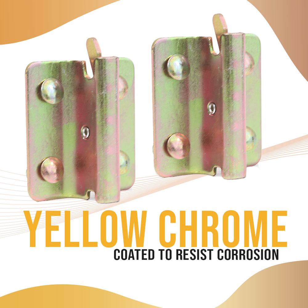 Bolt-On E-Track Fitting Accessory DIY Organizer E Track Fitting 2 Pack by Boxer