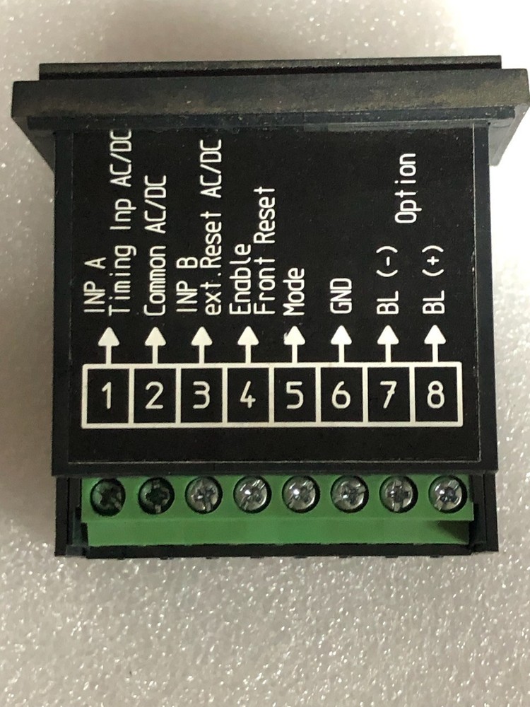 Baumer ISI34.013AA01, Counter, 10-260 VAC/DC, 7-Digit