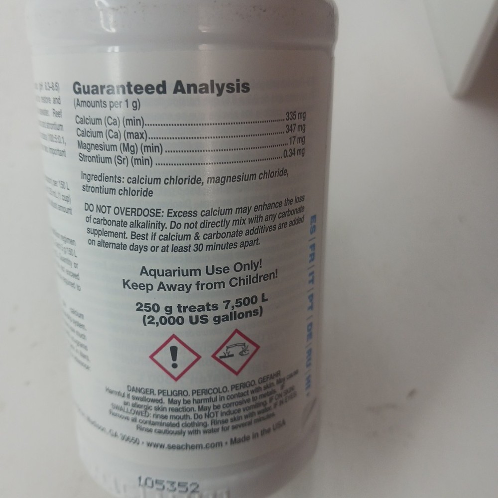 Seachem Reef Advantage Calcium