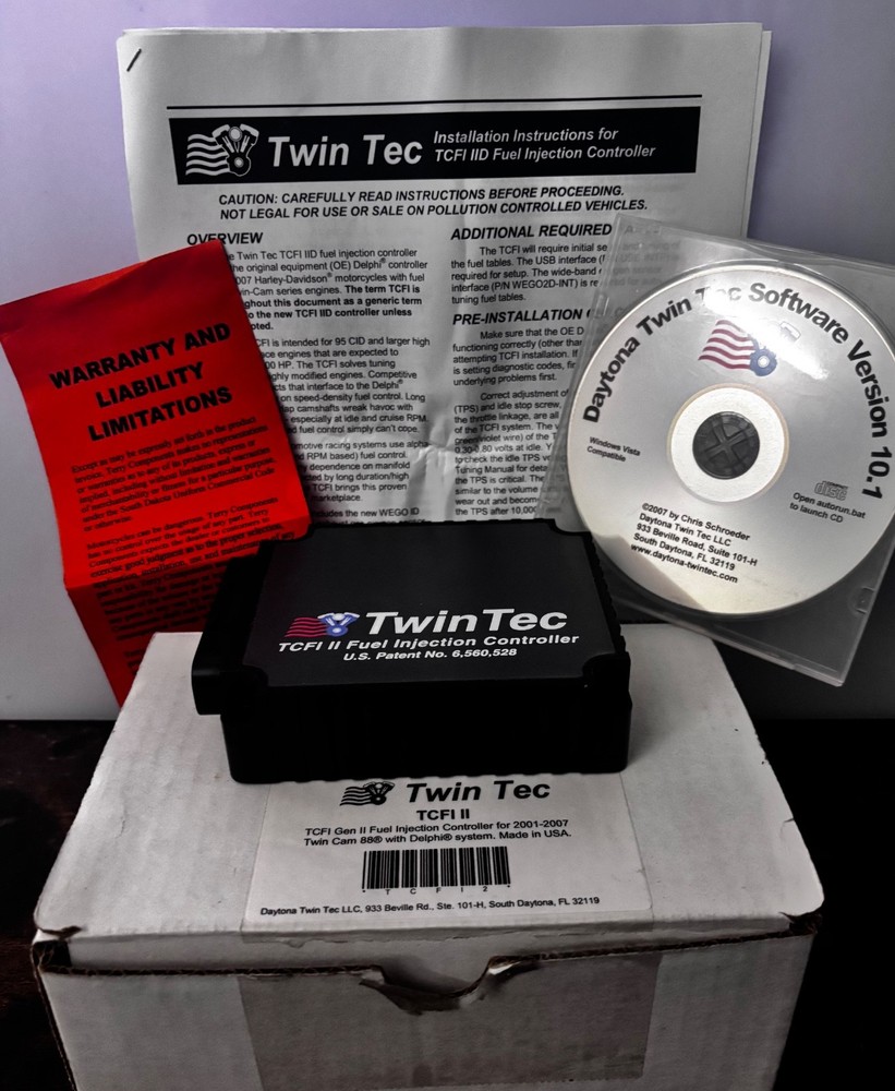 Twin Tec TCFI II Controller for 2001-2007 Harley Davidson Twin Cam 88