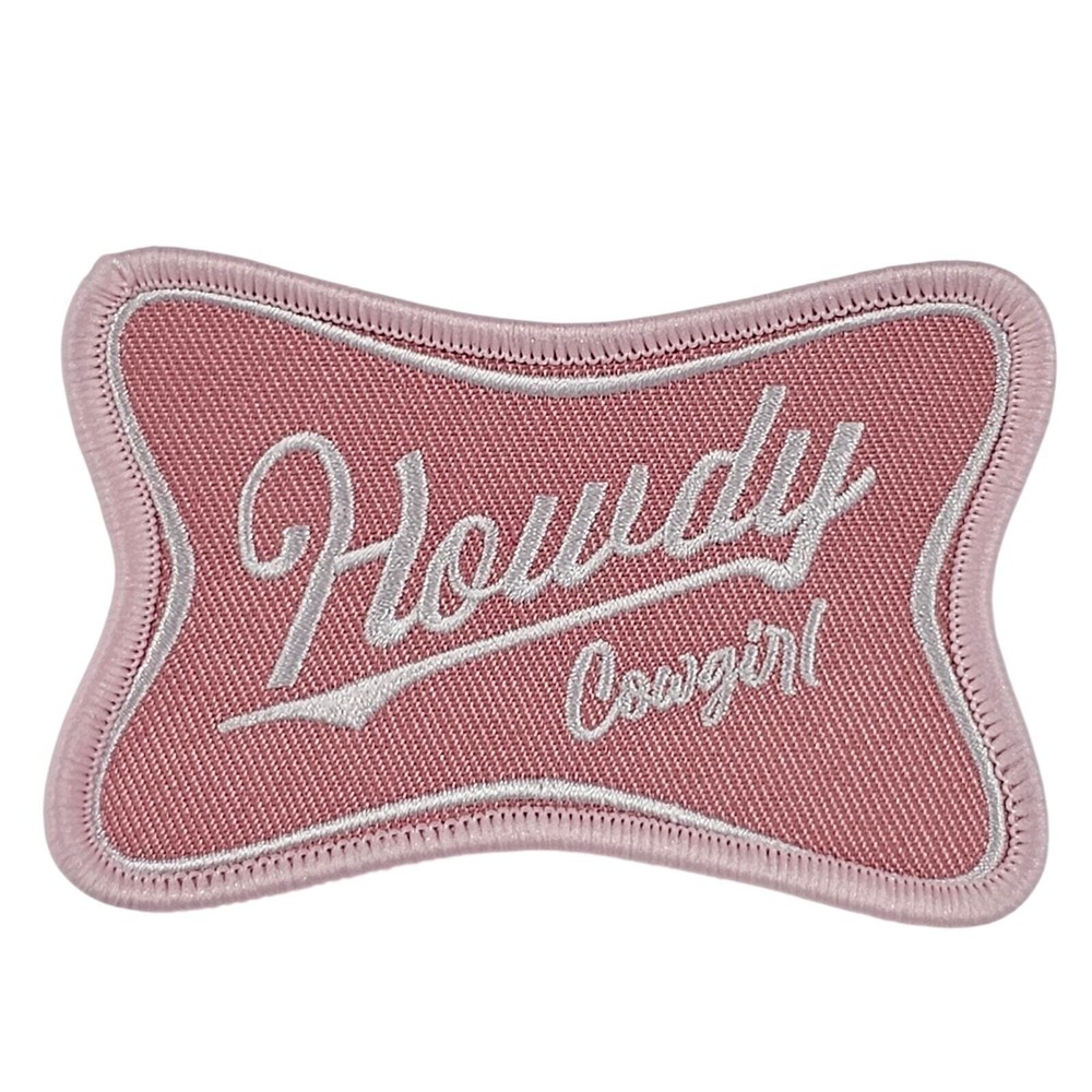 Howdy Cowgirl - Embroidered Patch