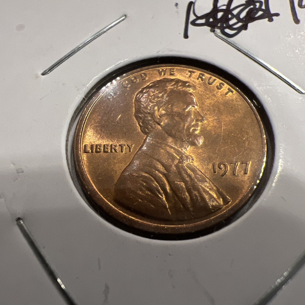 1977 P Lincoln Memorial Cent - BU