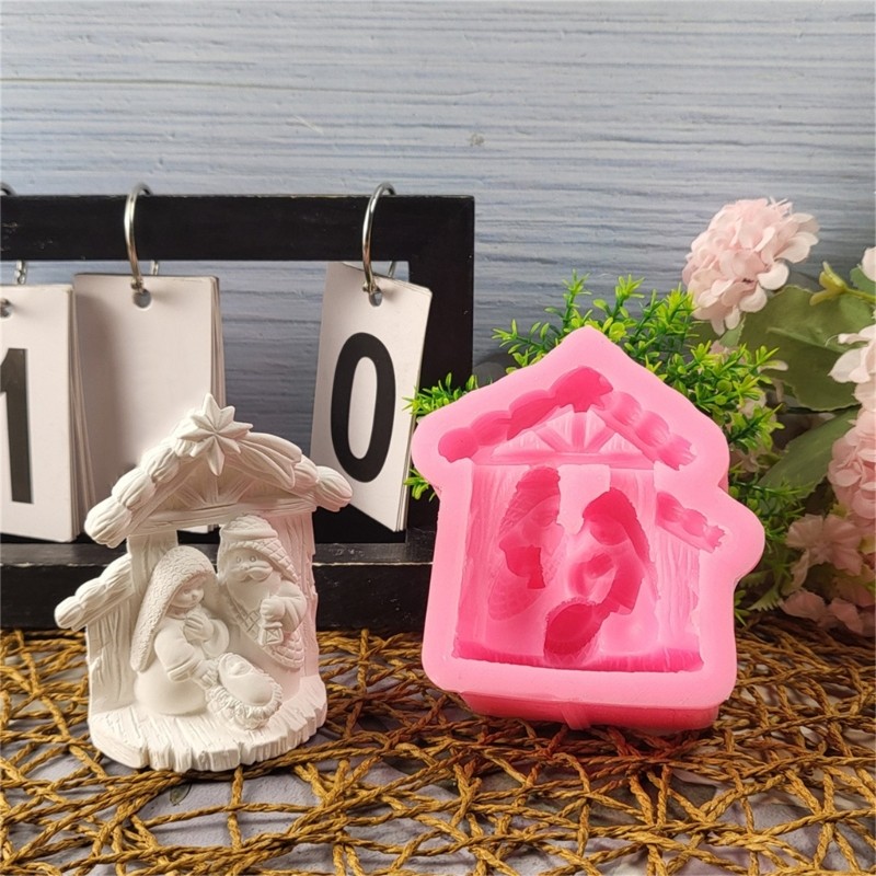 Create Realistics Christ House Pieces Using This Silicone Mold