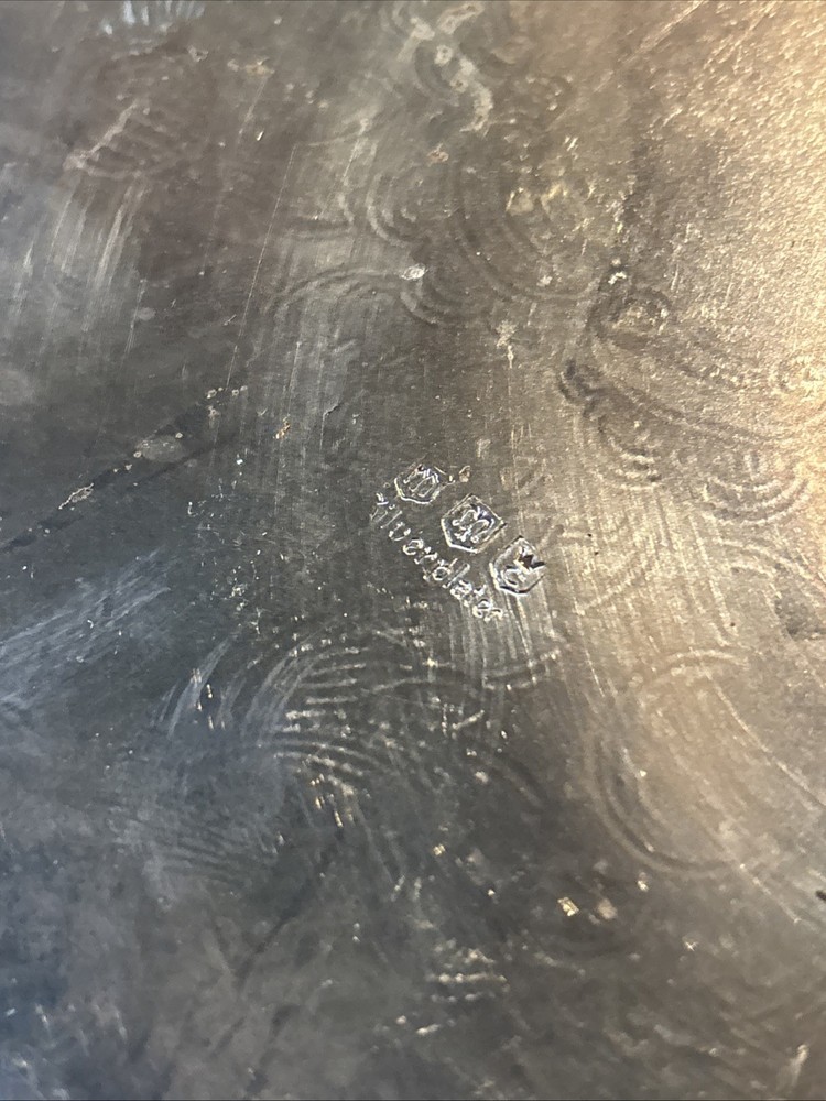 Silver Plated Serving Dishe 11.75” x1.5”