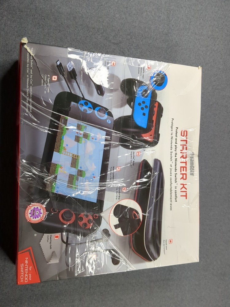 Nintendo Switch Starter Bundle DreamGear DG-DGSW-6502 NEW/OPEN BOX