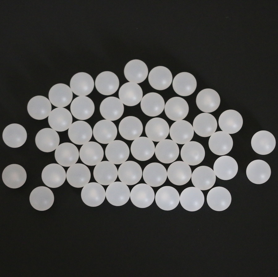 10mm Polypropylene ( PP ) Solid Plastic Bearing Balls Precision Sphere
