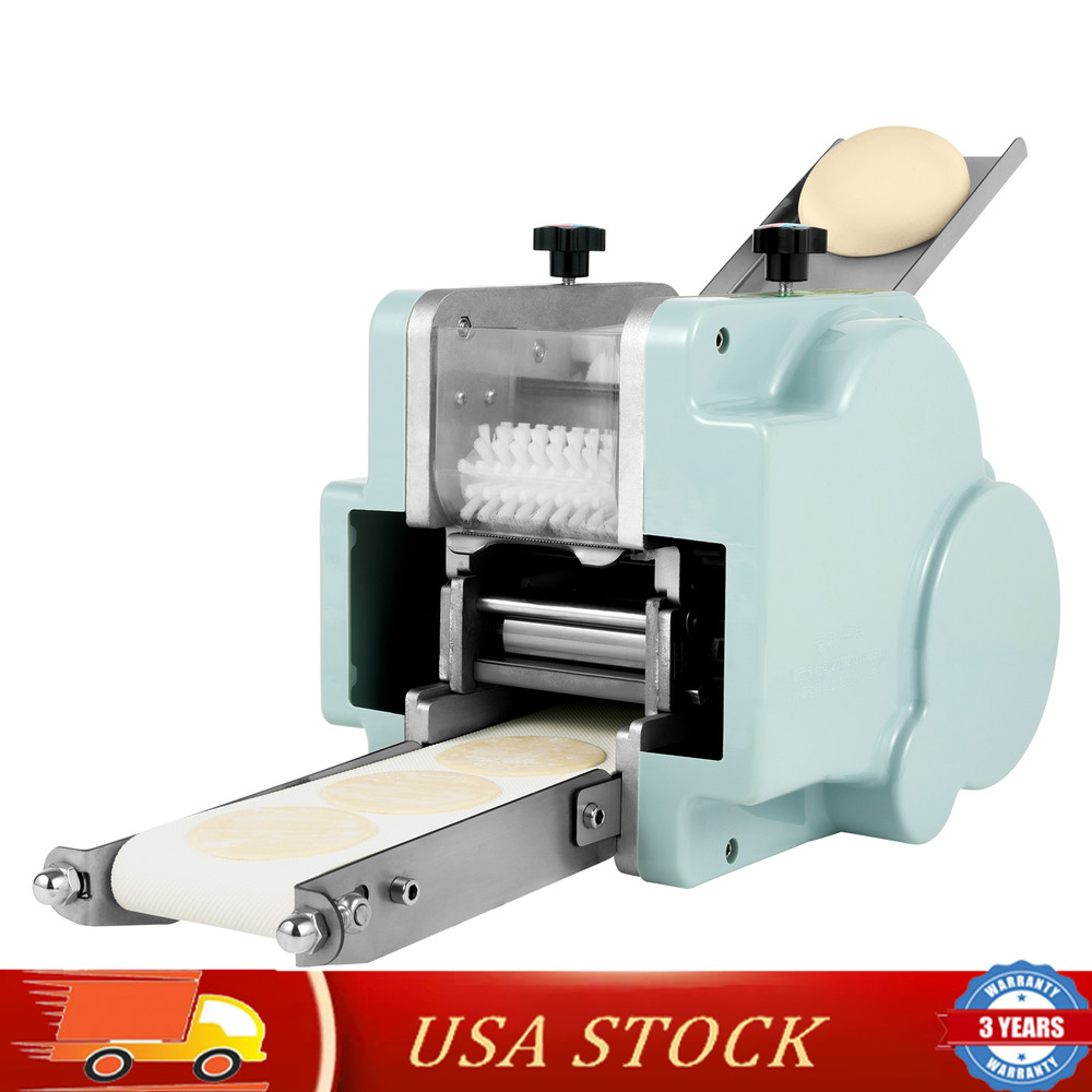 Electric Dumpling Wrapper Maker Kitchen Round Shaped Dumpling Skin Machine 110V