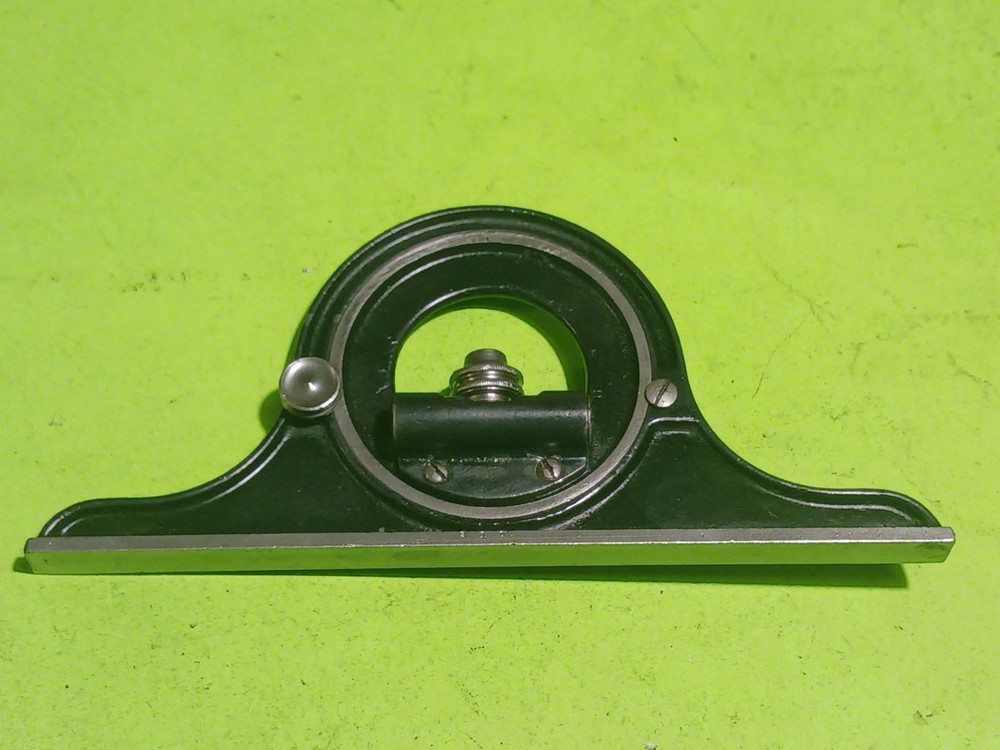 Starrett Combination Square 5pcs Head,Protractor,center Head, 12" rule & scribe