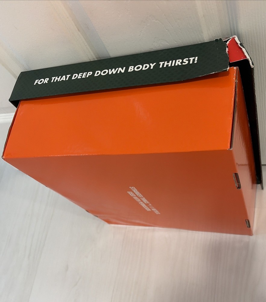 Gatorade Stranger Things Collab 1987 Limited Edition EMPTY BOX Damaged