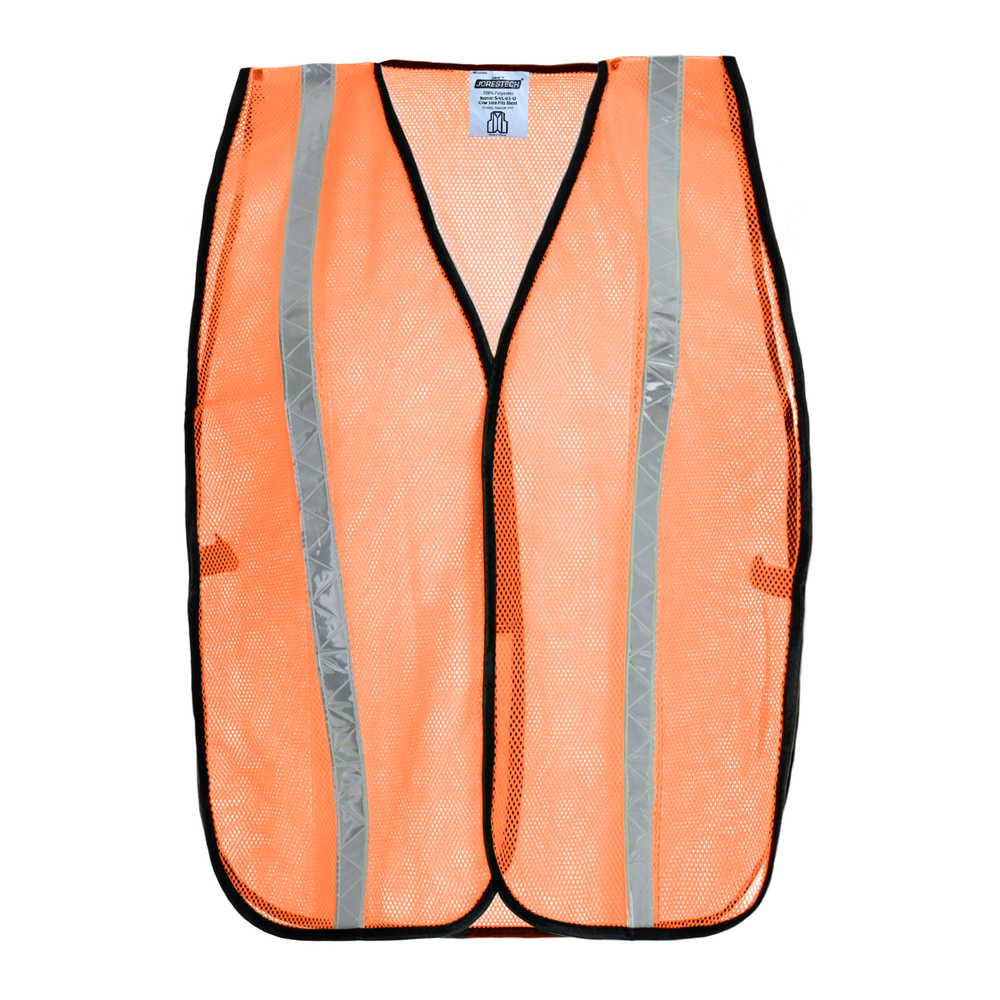 Orange Safety Vest Emergency mesh JORESTECH