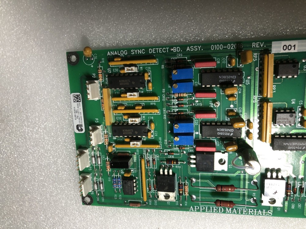 APPLIED MATERIALS ANALOG SYNC DETECT Board AMAT 0100-02016