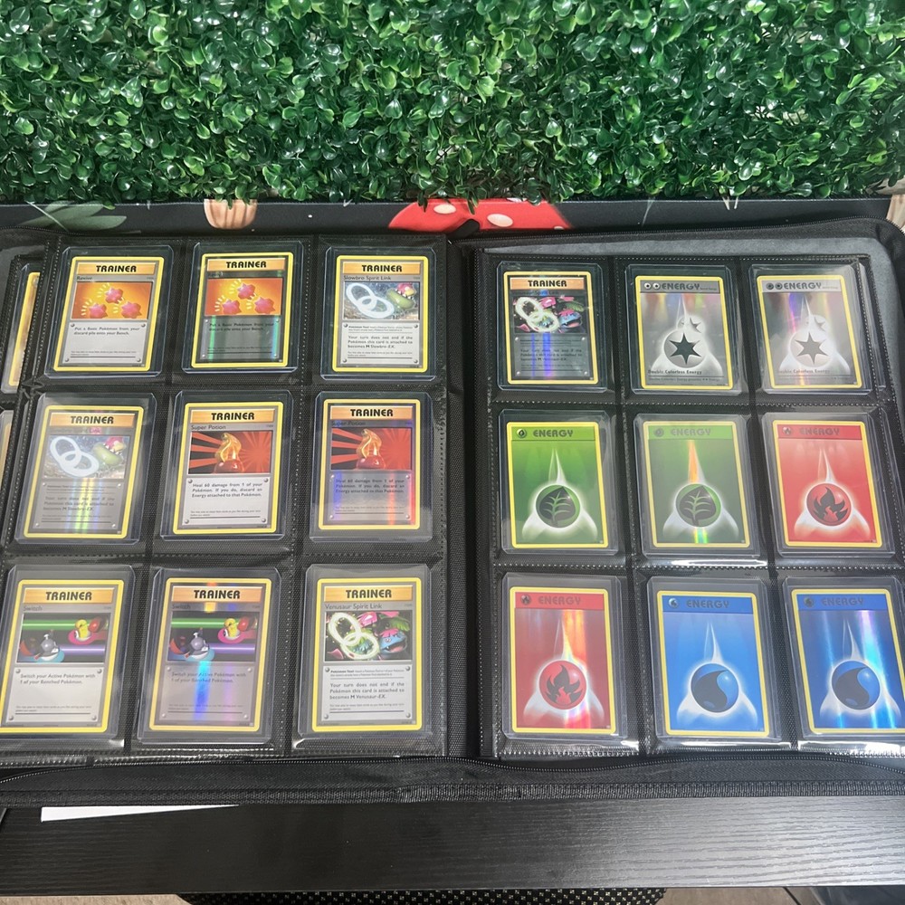 Pokemon XY Evolutions Complete Master Set w/ Top Loader Binder & Players Guide