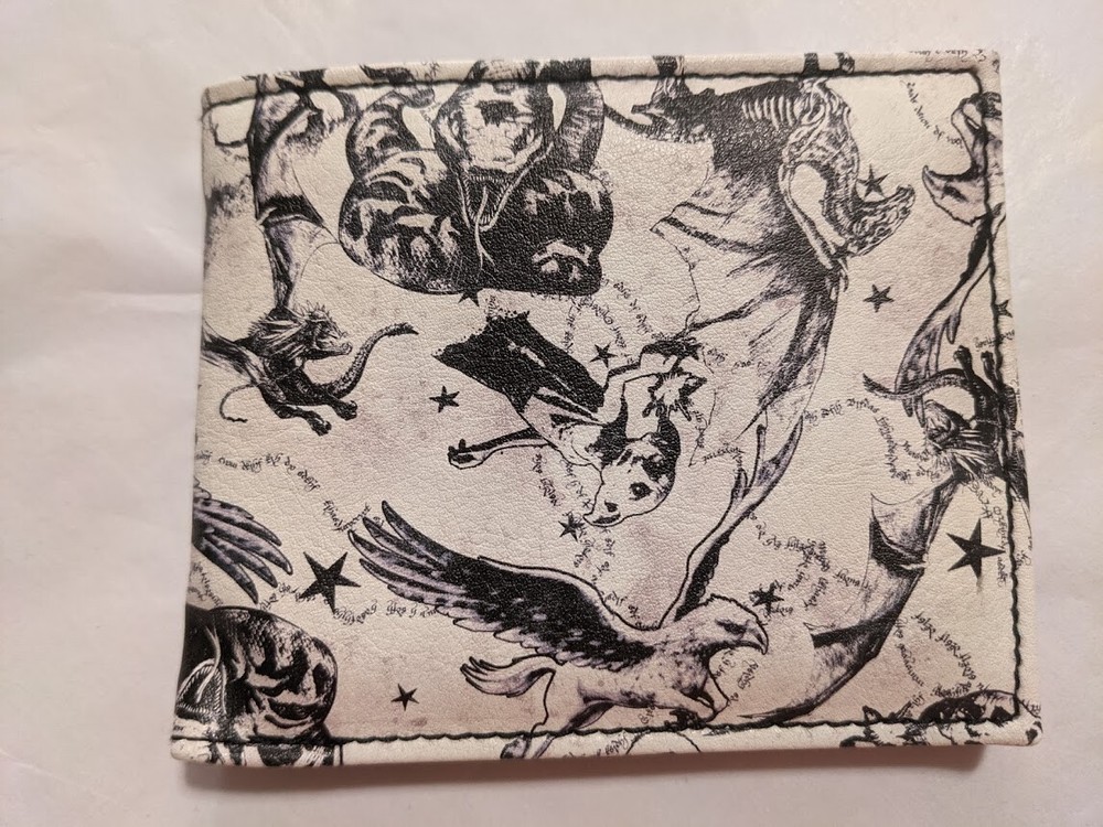 Licensed Harry Potter Creatures Wallet Bifold Advanced Wizardry Bioworld Dobby