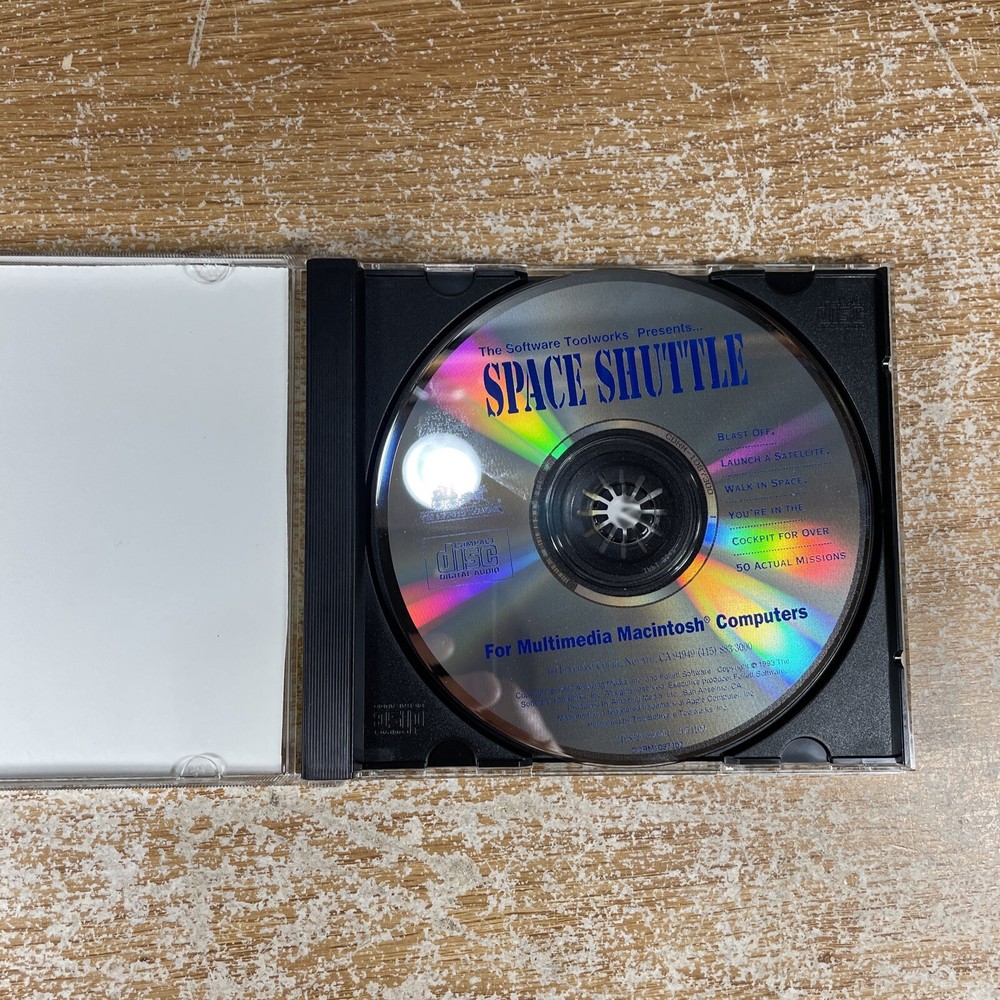 The Software Toolworks Presents Space Shuttle PC CD