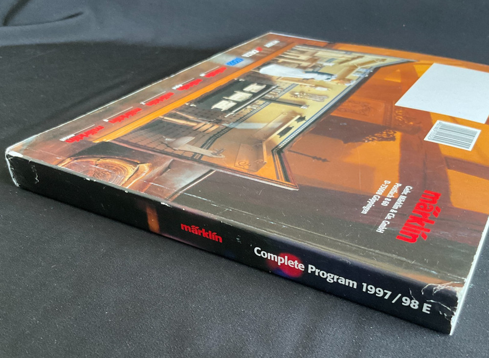 1997/98 E Complete Program MARKLIN HO TRAIN CATALOG & PRICE GUIDE - Good Cond.
