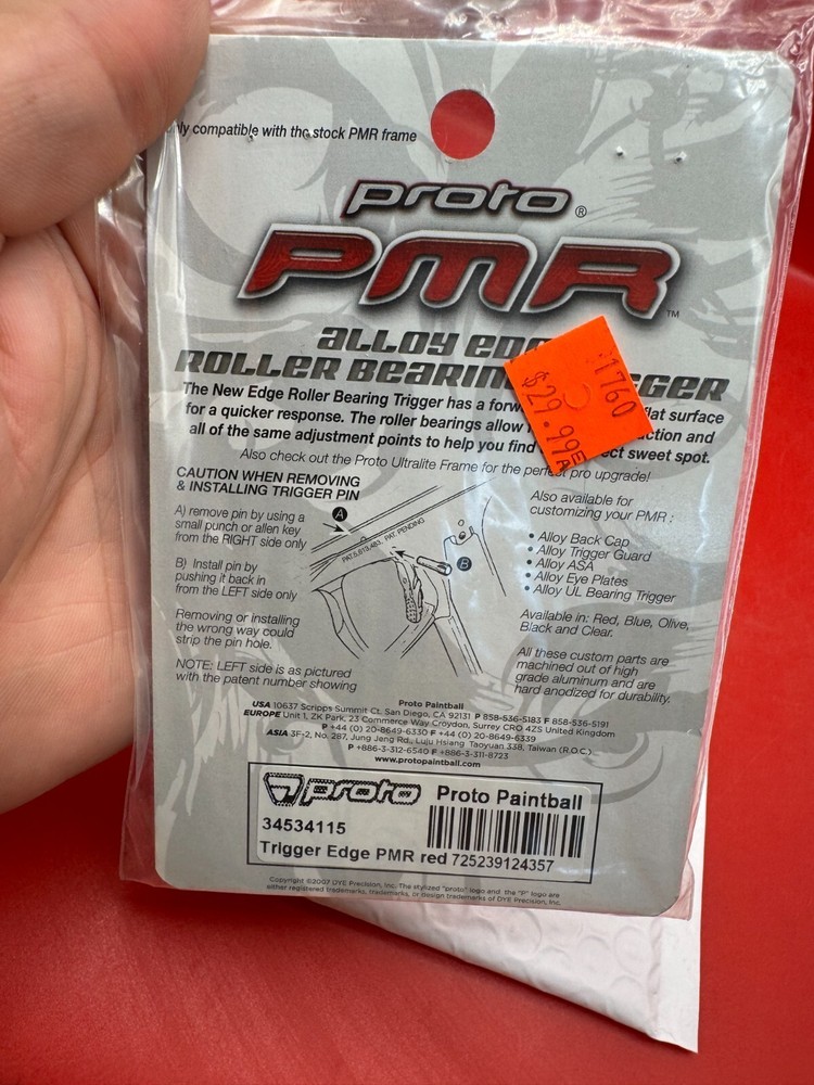 Proto PMR Trigger Kit - Red