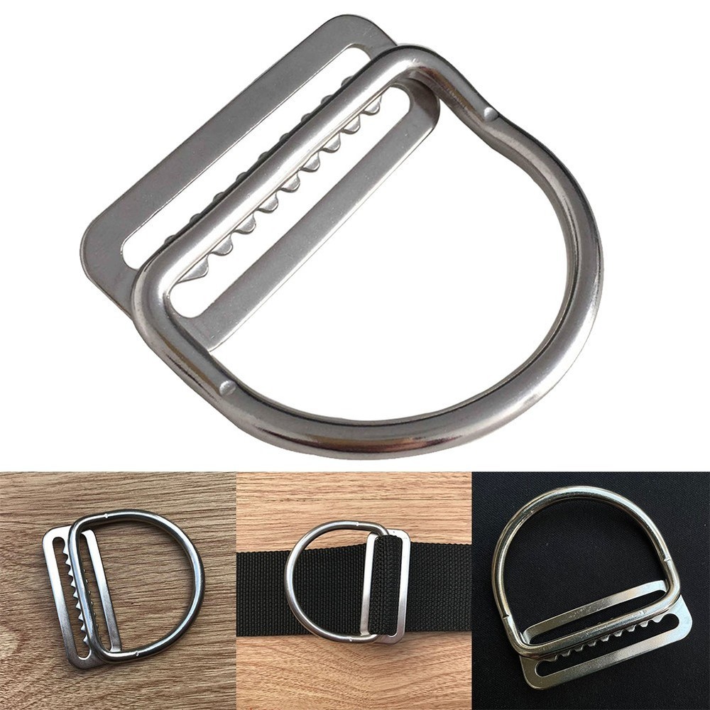 Scuba Diving D-Ring Webbing Keeper Clip Webbing Strap Keeper For BCD-Accessories