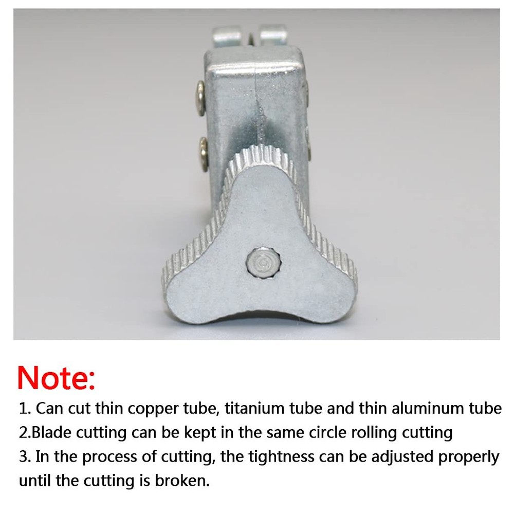 CATSELURRY Mini Copper Pipe Cutter Plumbing Tool Shear for 47x35mm, Silver