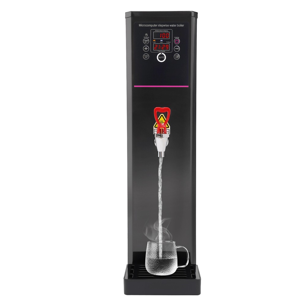 Commercial Electric Hot Water Dispenser Countertop Water Boiler Black 1500W NEW