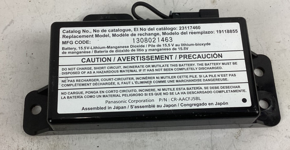 2013-2018 Cadillac ATS Backup Battery Computer Control Module 23117460 OEM.