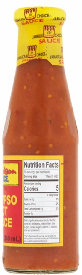 Jamican Choice Calypso Hot Sauce