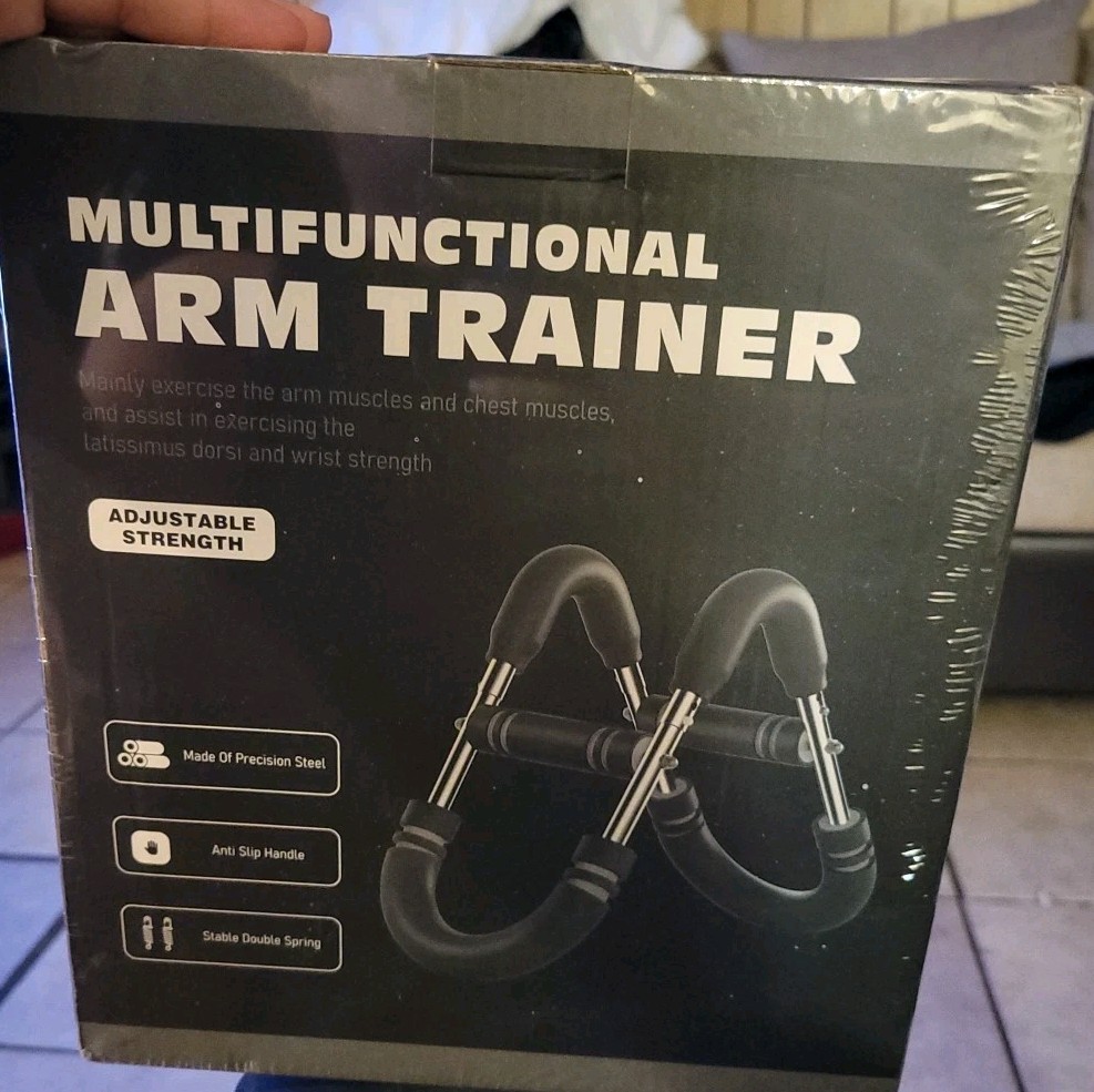 Multifunctional Arm Trainer - Adjustable Strength 40-90lbs - NEW
