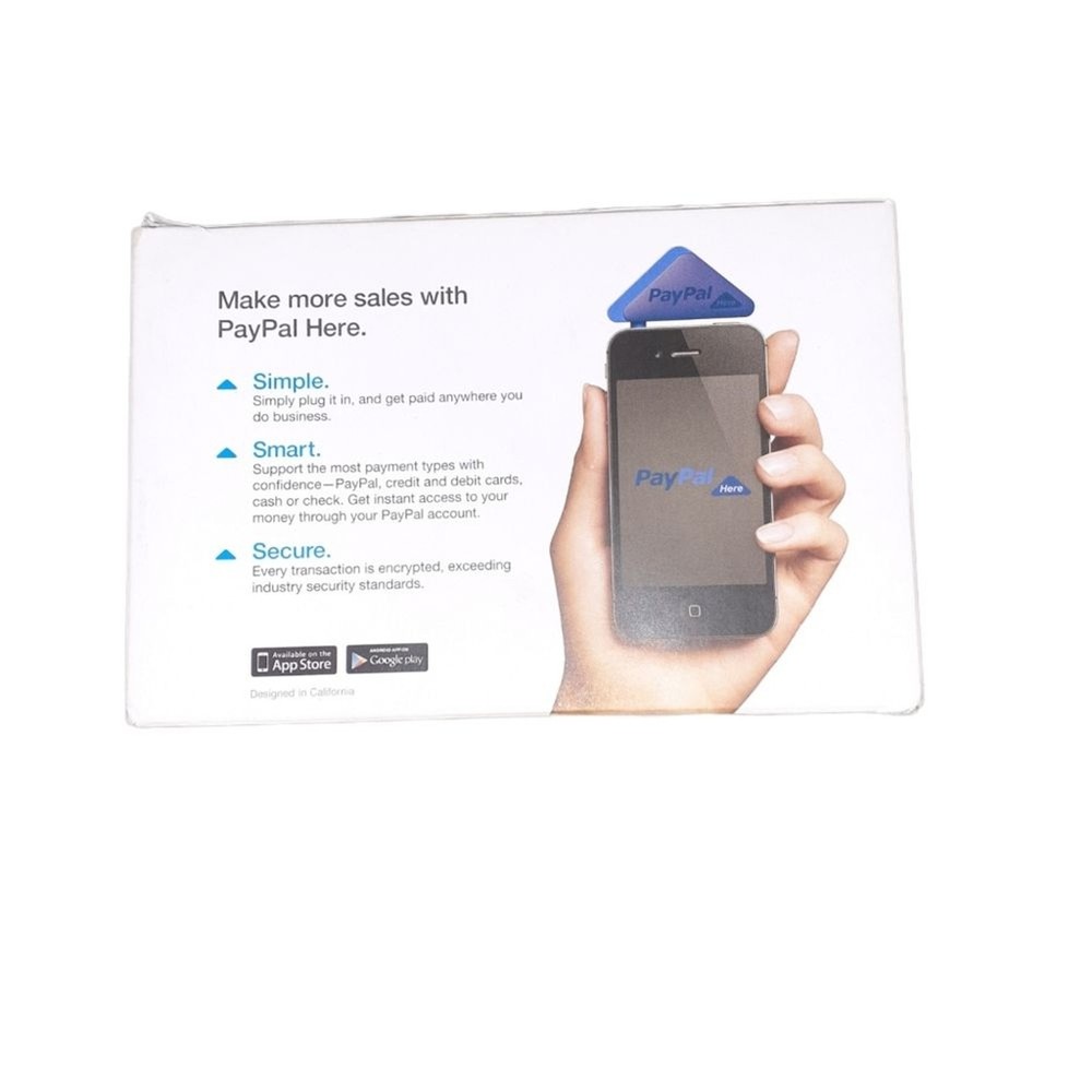 Paypal Here Mobile Credit Card Reader/Swiper for iPhone and Android Devices