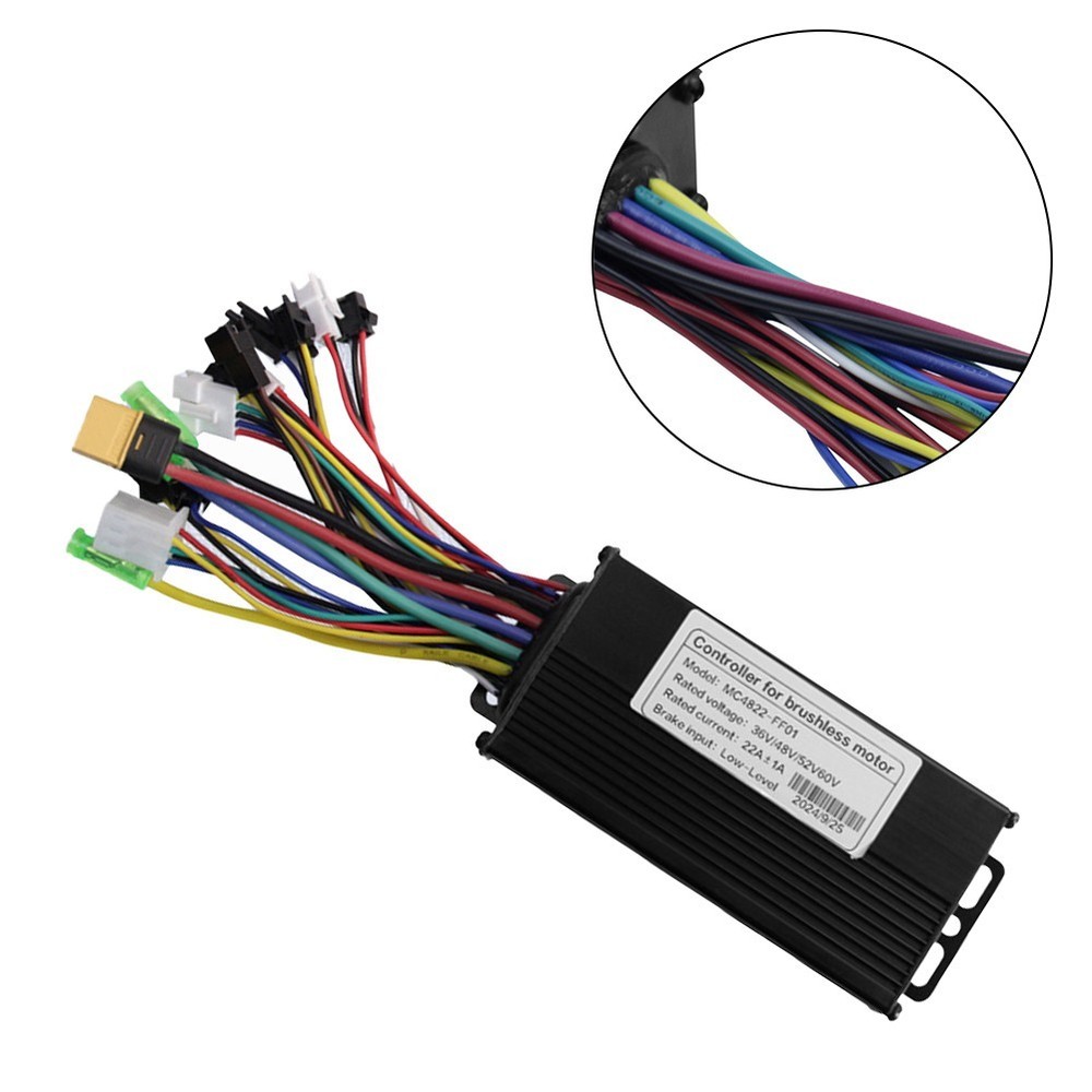 Scooter and E Bike Compatible Brushless Controller for Various Voltages