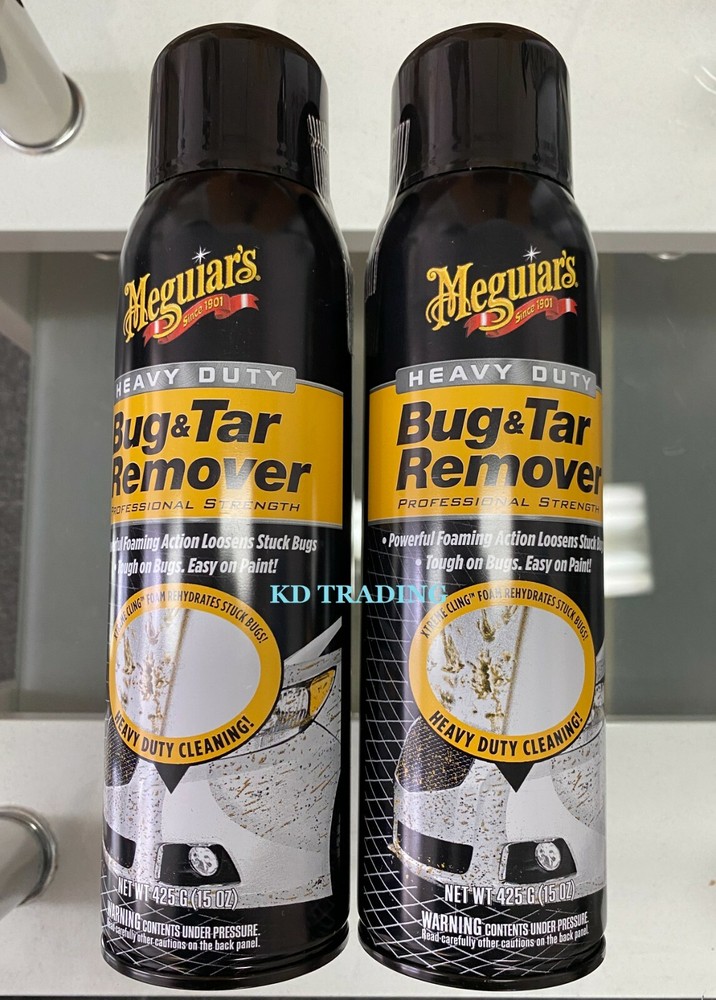 (2-Pack) Meguiar's HEAVY DUTY PROFESSIONAL Bug & Tar Remover w/ Clear Coat Safe