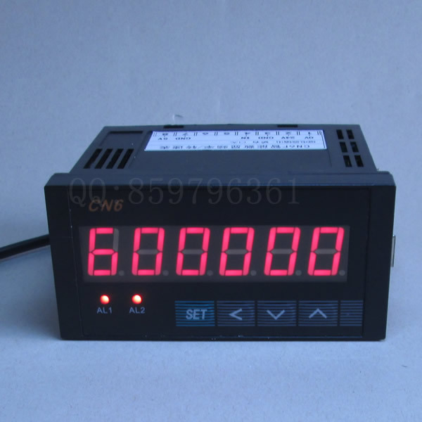 Digital LED 6 Bit Frequency Counter Meter Relay Output