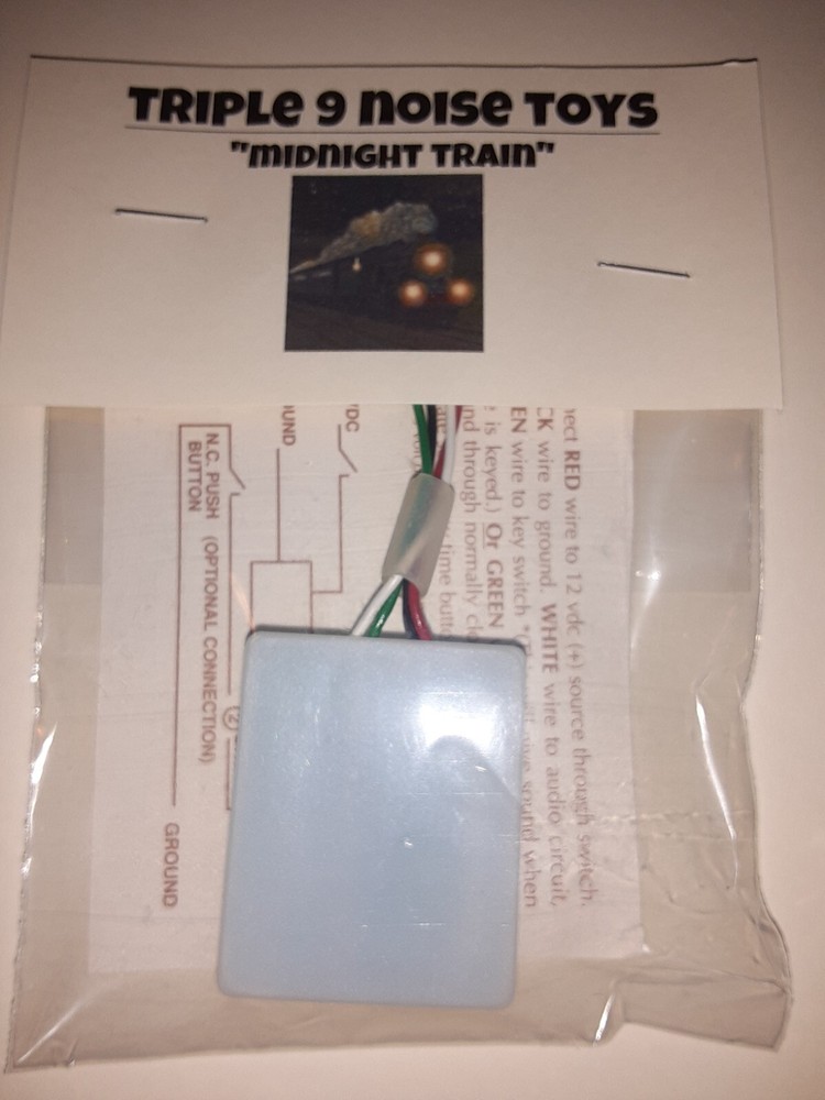 CB NOISE-TOY! (LISTEN) MIDNIGHT  TRAIN SOUND MODULE