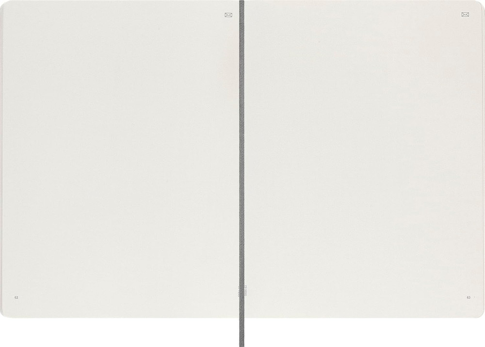 Smart Notebook, Extra Large, Plain, Black, Soft Cover (7.5 X 10)