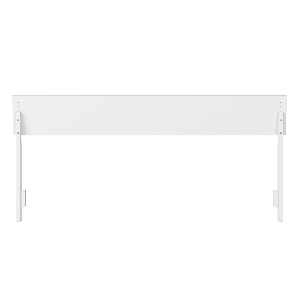 Bradford King Solid Wood Headboard in White
