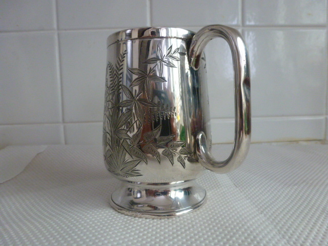 Silver Victorian Cup 1885