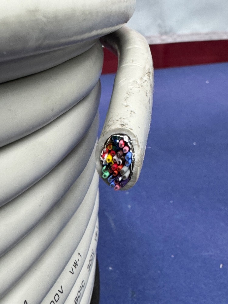 500 ft Spool L-Com CSTP19 Shielded 19 Twisted Pair Data Computer Cable 26 AWG