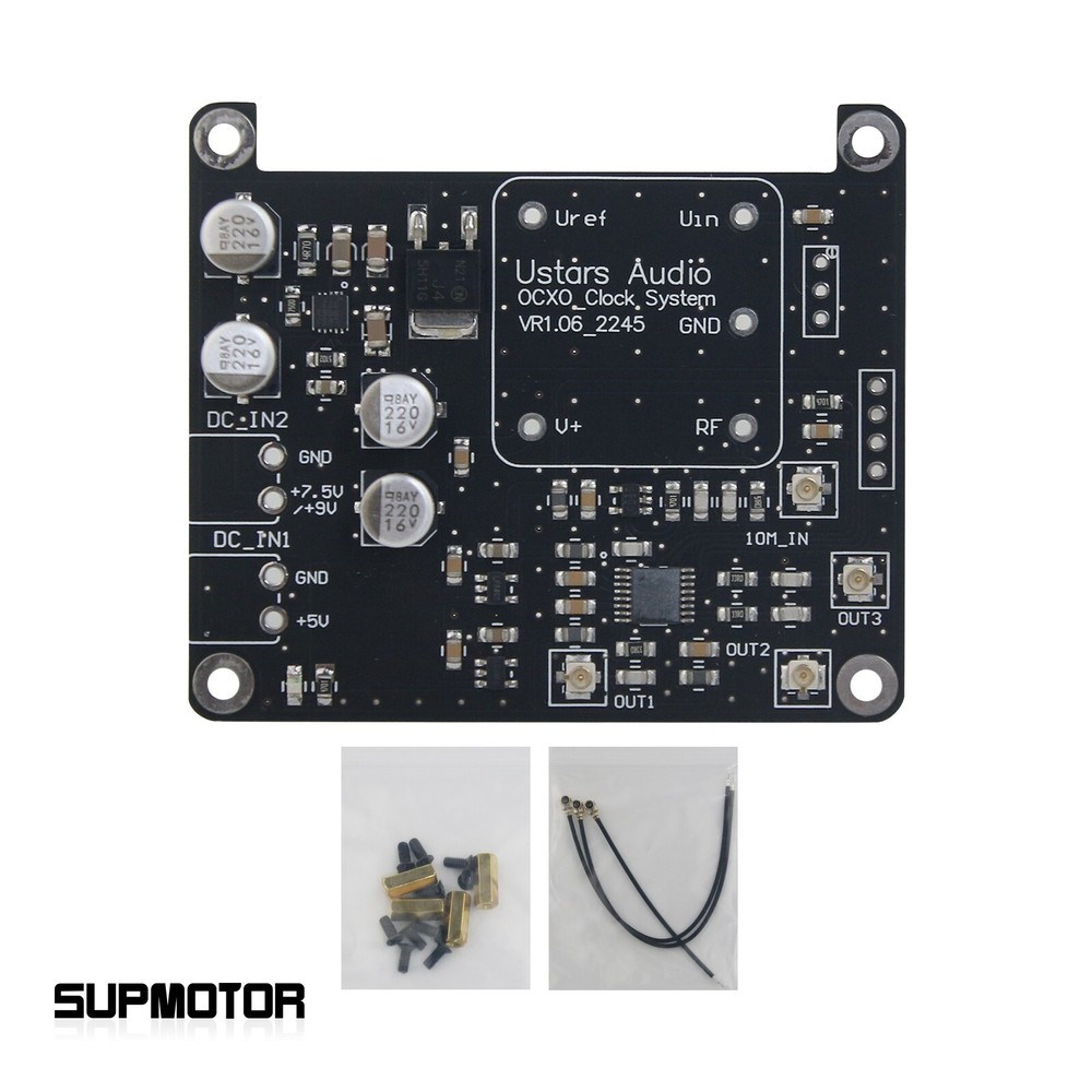 Ustars Audio PI4_Clock System Clock Board Without OCXO For Raspberry Pi 4B sup