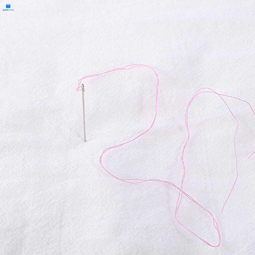 2 Boxes (20 Pcs) Pre Threaded Needle Kit Assorted Color (Simple Color)