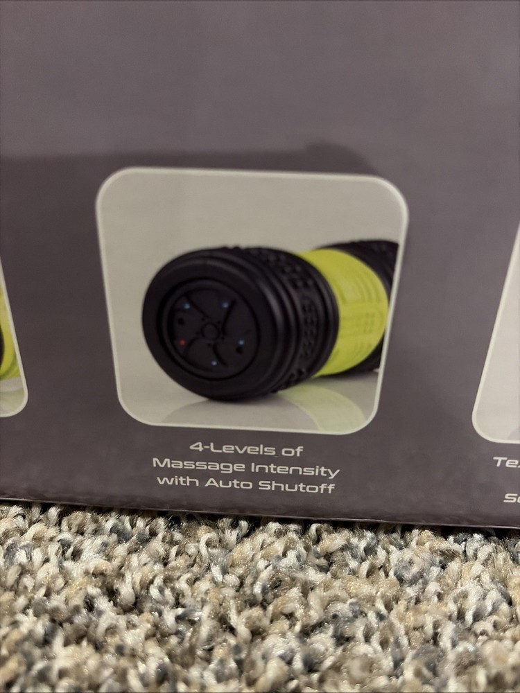 HealthSmart 4-Speed Vibrating Exercise Roller