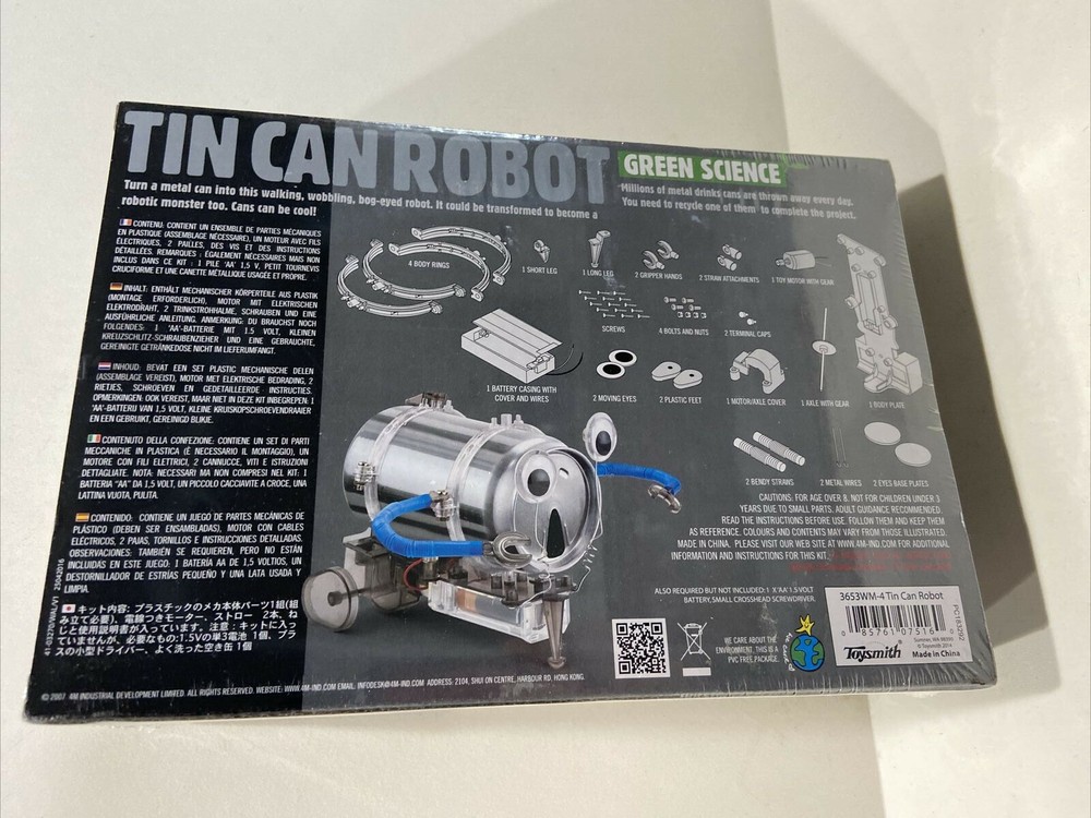 4M Tin Can Robot 3653 - New / Sealed