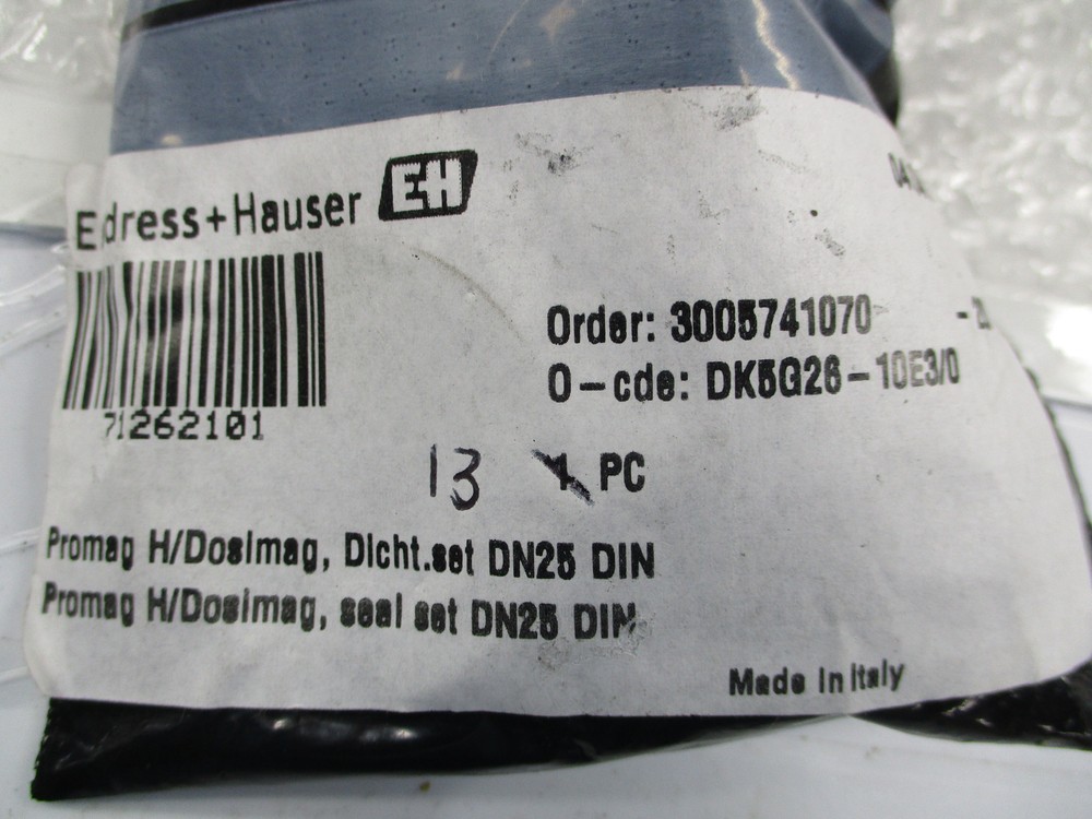 ENDRESS+ HAUSER DK5G26-10E3/0 O-RING KIT NSMP