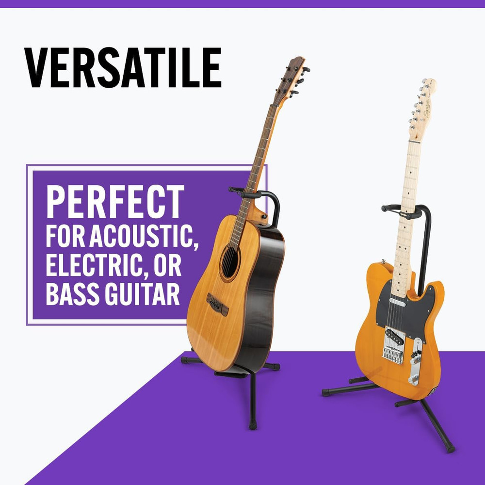 XCG4 Black Tripod Guitar Stand, Single