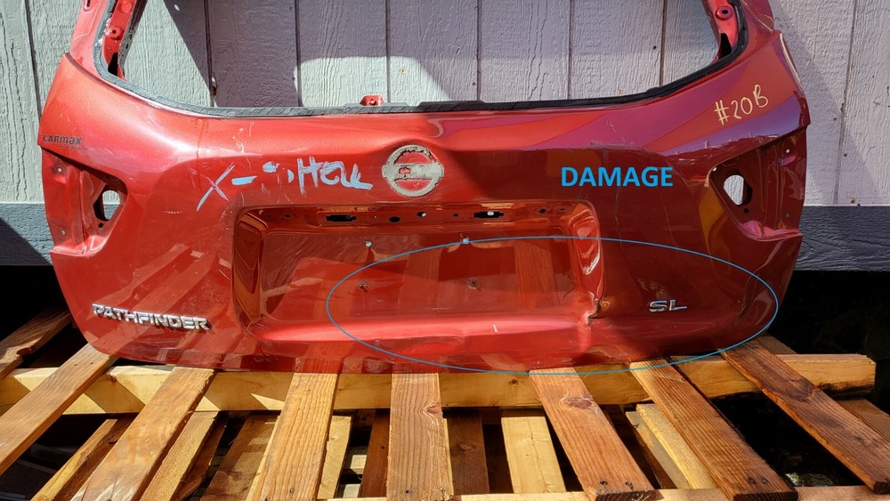 2013 2014 2015 2016 NISSAN PATHFINDER REAR TAILGATE SHELL